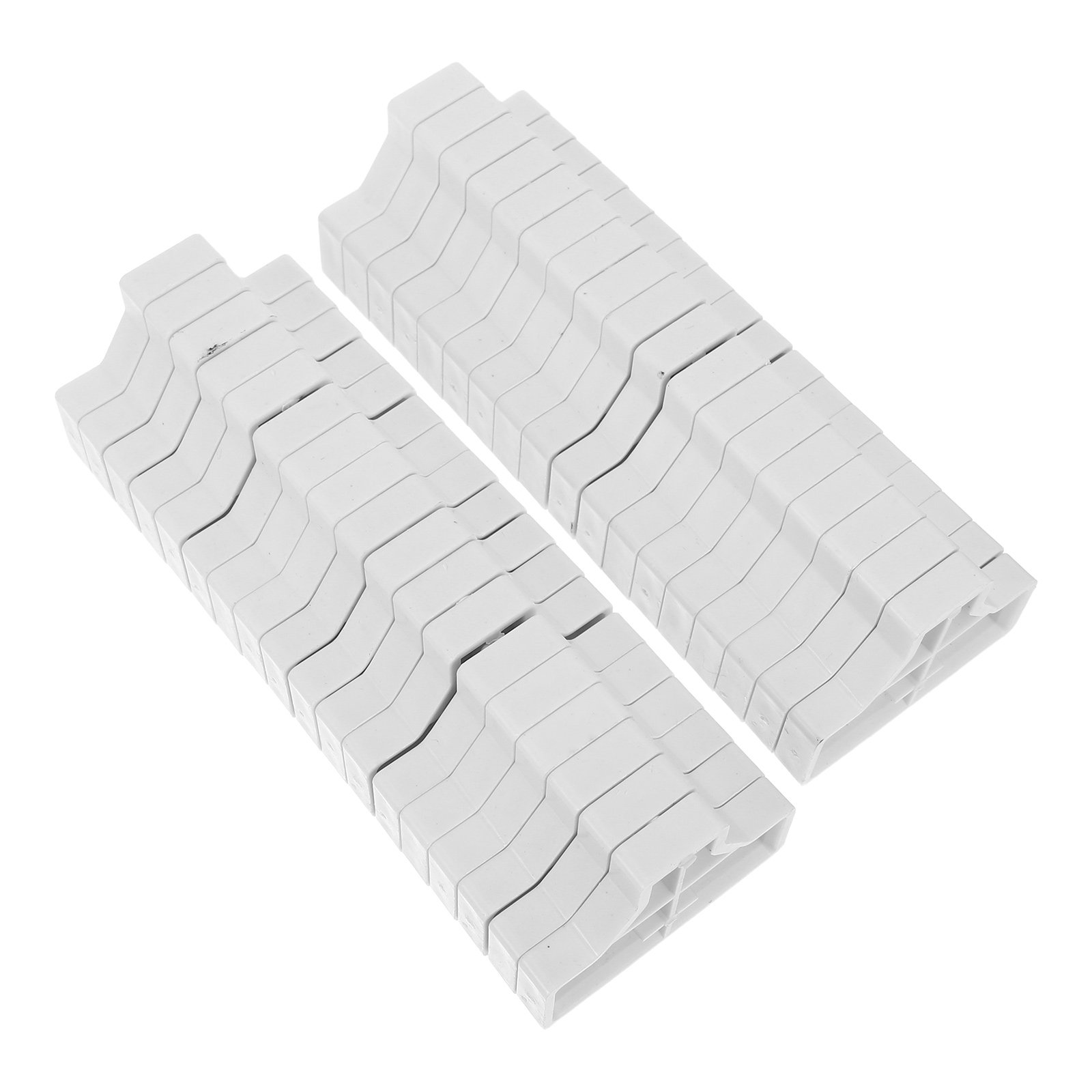 Cabinet Hinges - 50 ชิ้น แผ่นรองบานพับแบบซ่อน ขนาด 2.09x1.57 นิ้ว