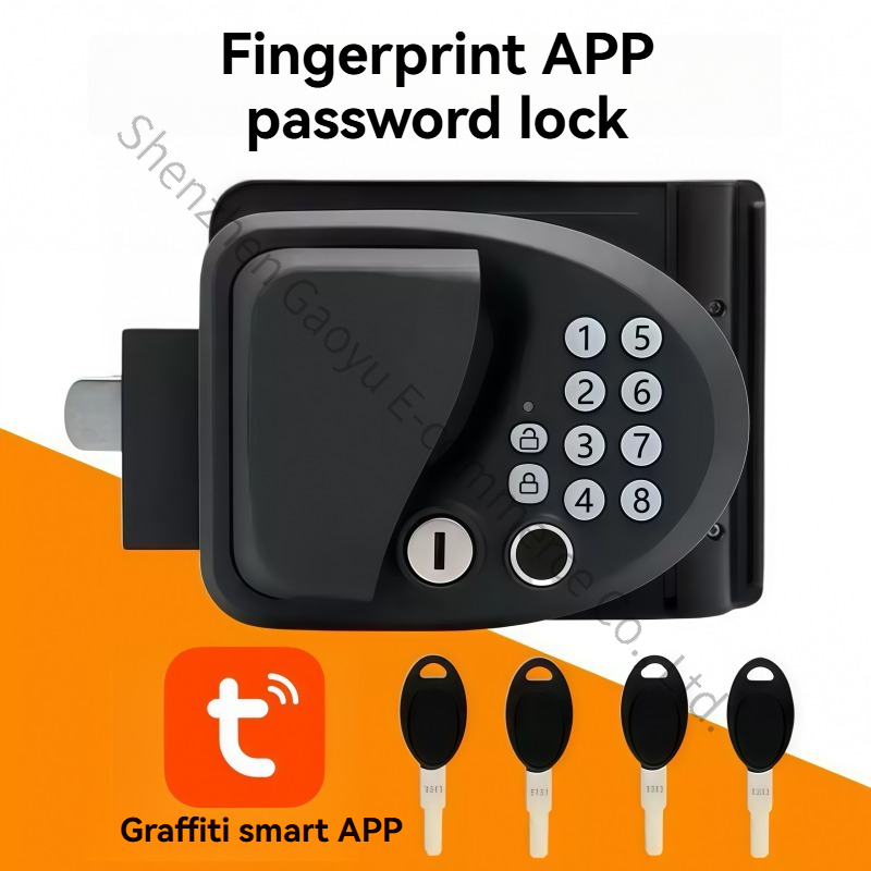 Door Lock - ล็อคประตูรถบ้าน (RV) ล็อคประตูด้วยรหัสผ่านลายนิ้วมือ ล็อคประตูกลาง ควบคุมระยะไกล ล็อคอัจฉริยะ