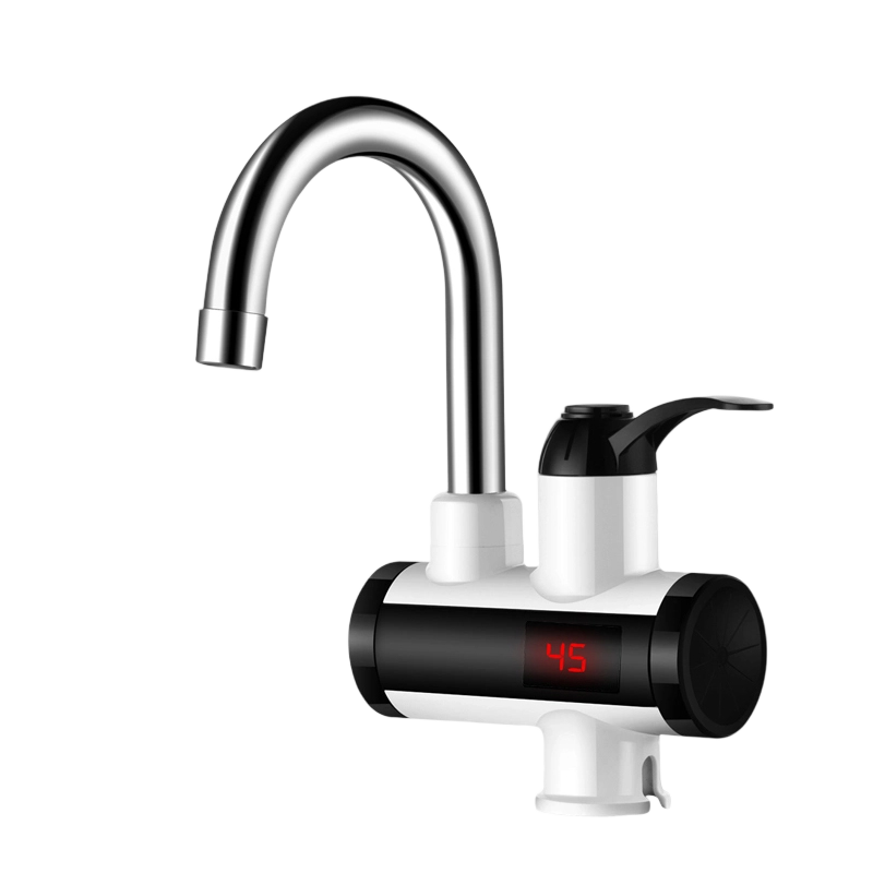 Faucet - ราคาโรงงาน เครื่องทำน้ำร้อนไฟฟ้าแบบทันที 3S สแตนเลส พร้อมหน้าจอ LED