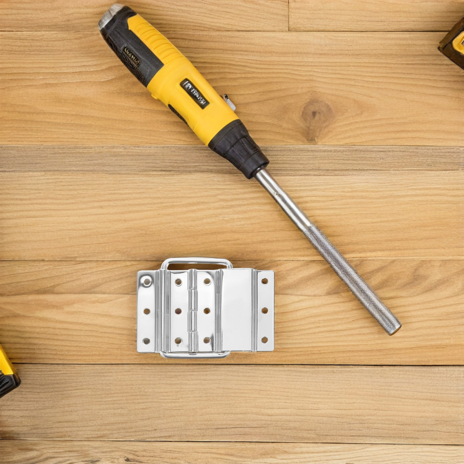 Cabinet Hinges - 4 ชิ้น บานพับฮาร์ดแวร์แบบพับได้ ถอดได้ สำหรับกล่องใส่เครื่องดนตรี กล่องไม้
