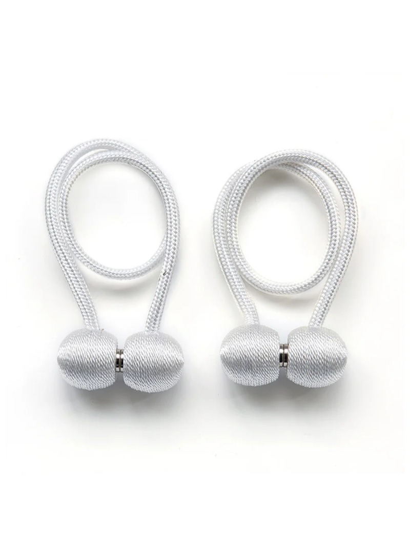 สายรัดม่าน 2 ชิ้น พร้อมหัวเข็ม - Curtain Rods บทวิจารณ์และราคา
