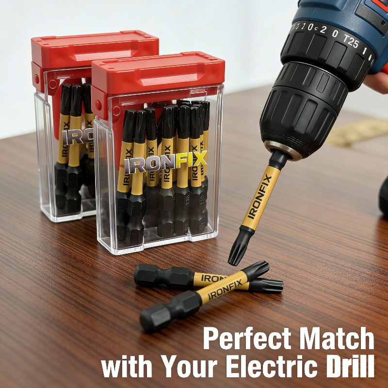 ชุดดอกไขควง T25 คุณภาพสูง 20 ช - Drill Bits บทวิจารณ์และราคา