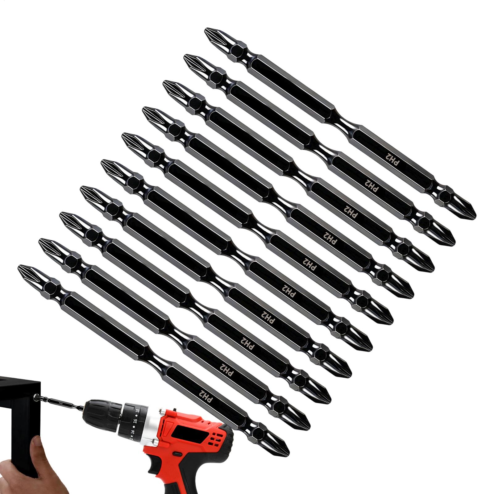ชุดดอกไขควงแม่เหล็กแบบสองด้านส - Drill Bits บทวิจารณ์และราคา