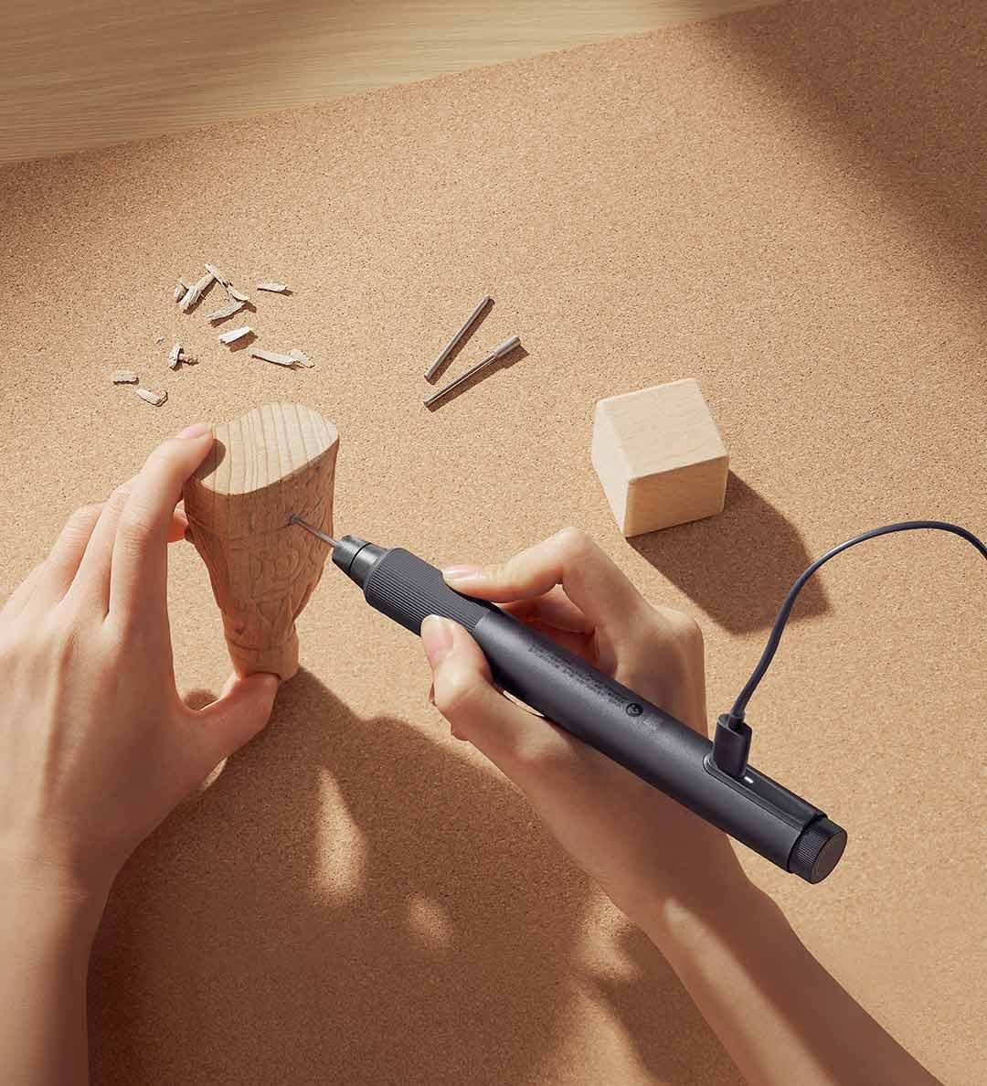 ปากกาเจียรไฟฟ้า MIJIA 22000 รอ - Drill Bits บทวิจารณ์และราคา