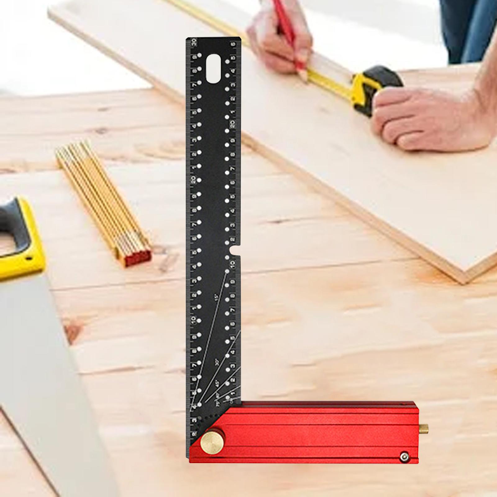 ไม้บรรทัดฉากฉากสี่เหลี่ยมจัตุร - Home Improvement Mark บทวิจารณ์และราคา