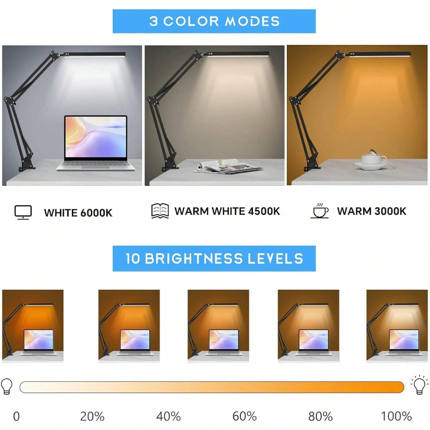 โคมไฟตั้งโต๊ะ LED สำหรับบ้าน อ - Light Switch บทวิจารณ์และราคา