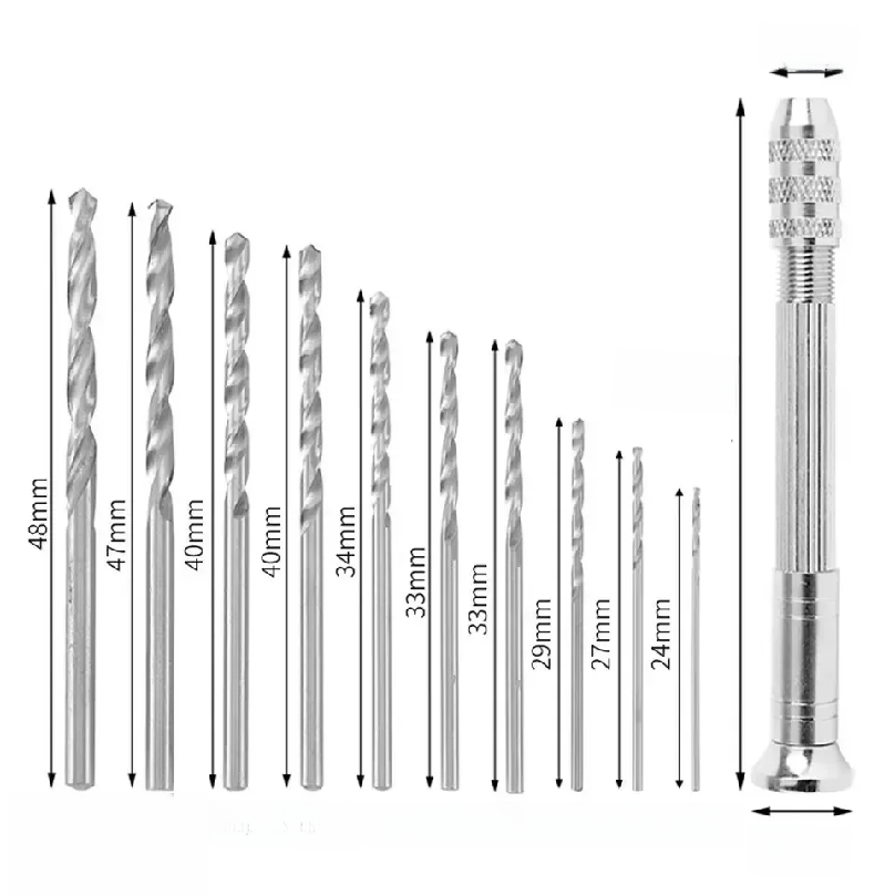 สว่านมือขนาดเล็ก 0.8-3.0 มม. เ - Drill Bits บทวิจารณ์และราคา