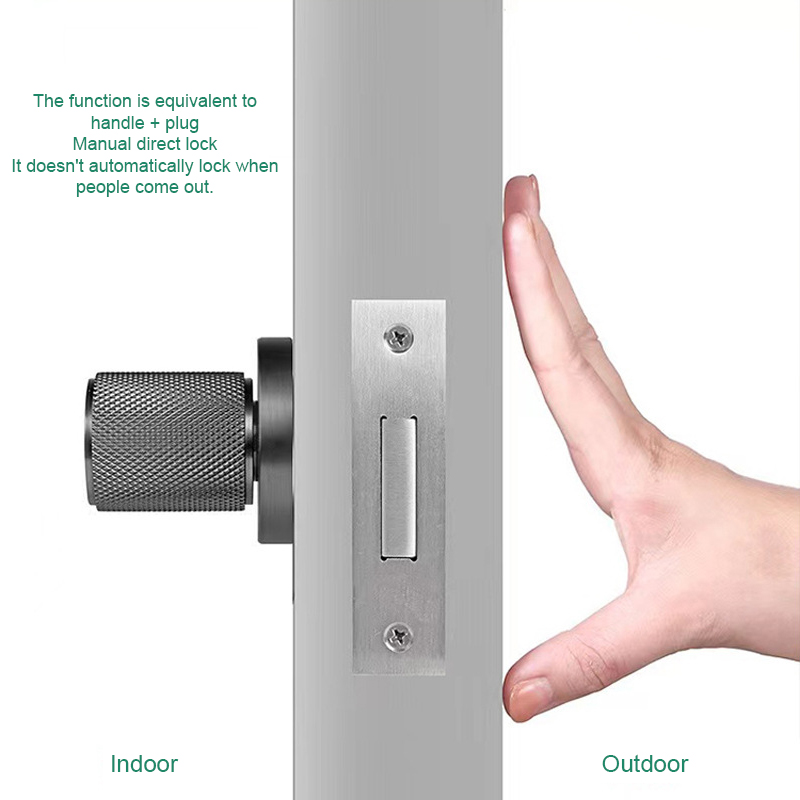 มือจับประตูไม้ทรงกลมสีทองแบบเง - Door Handle บทวิจารณ์และราคา